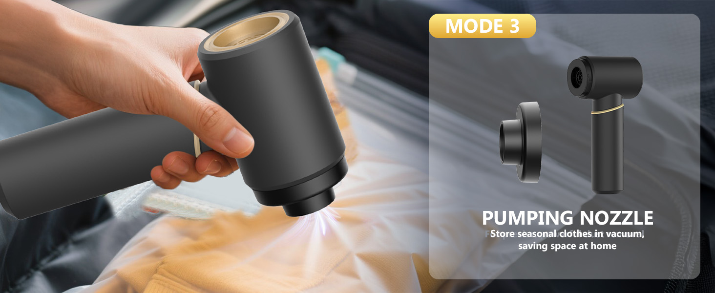 handheld vacuum with multi nozzle