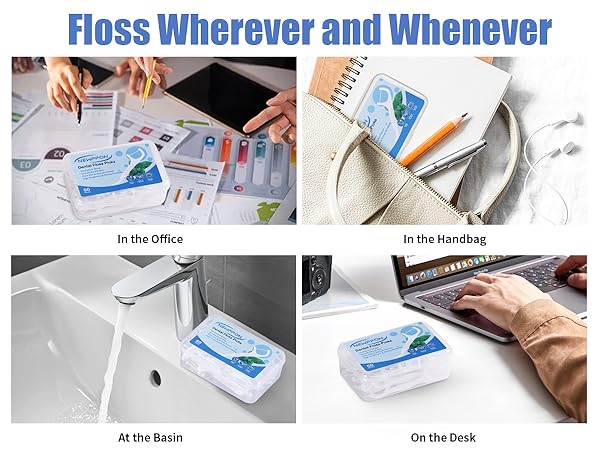 Newppon 800 Pack Dental Floss Picks