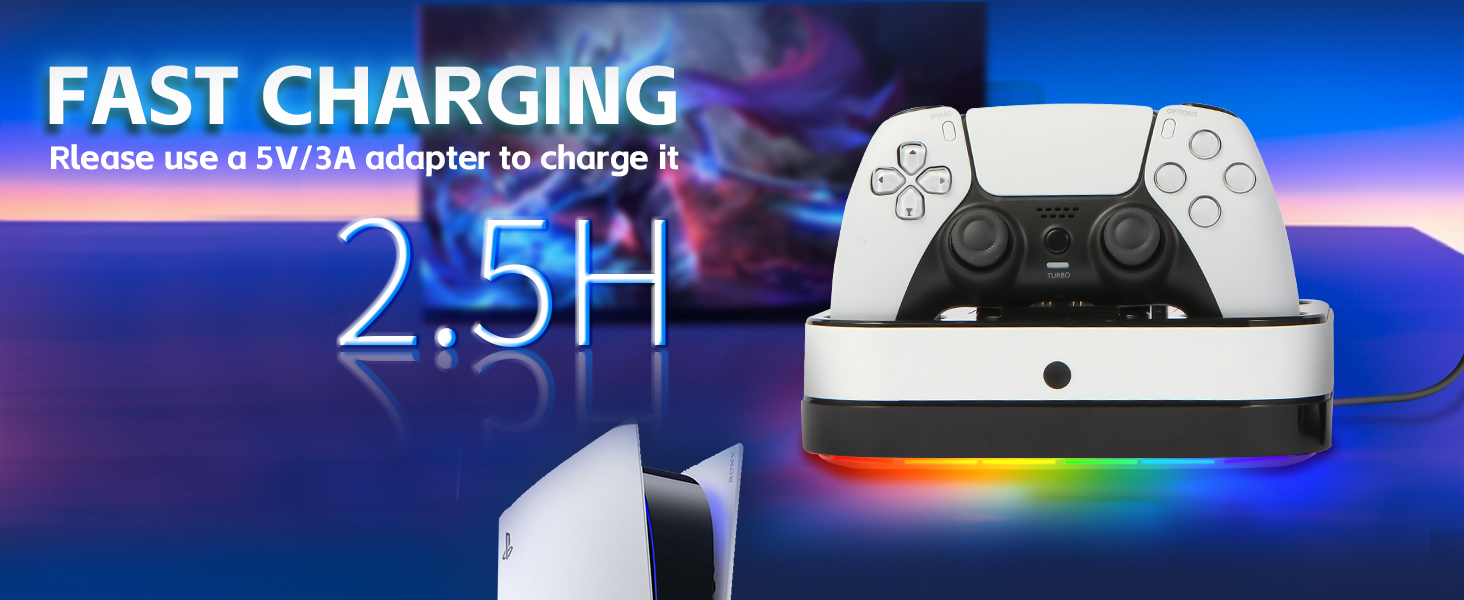 ps5 controller charger station
