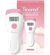 Snomd Non-Touch Forehead Thermometer, Digital 2-in-1 Infrared Thermometer for Adults, Kids, and B...