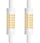 Bonlux Dimmable R7S LED Bulb 78mm (3'') - 5W T3 Double Ended J Type J78 LED Flood Light Daylight ...