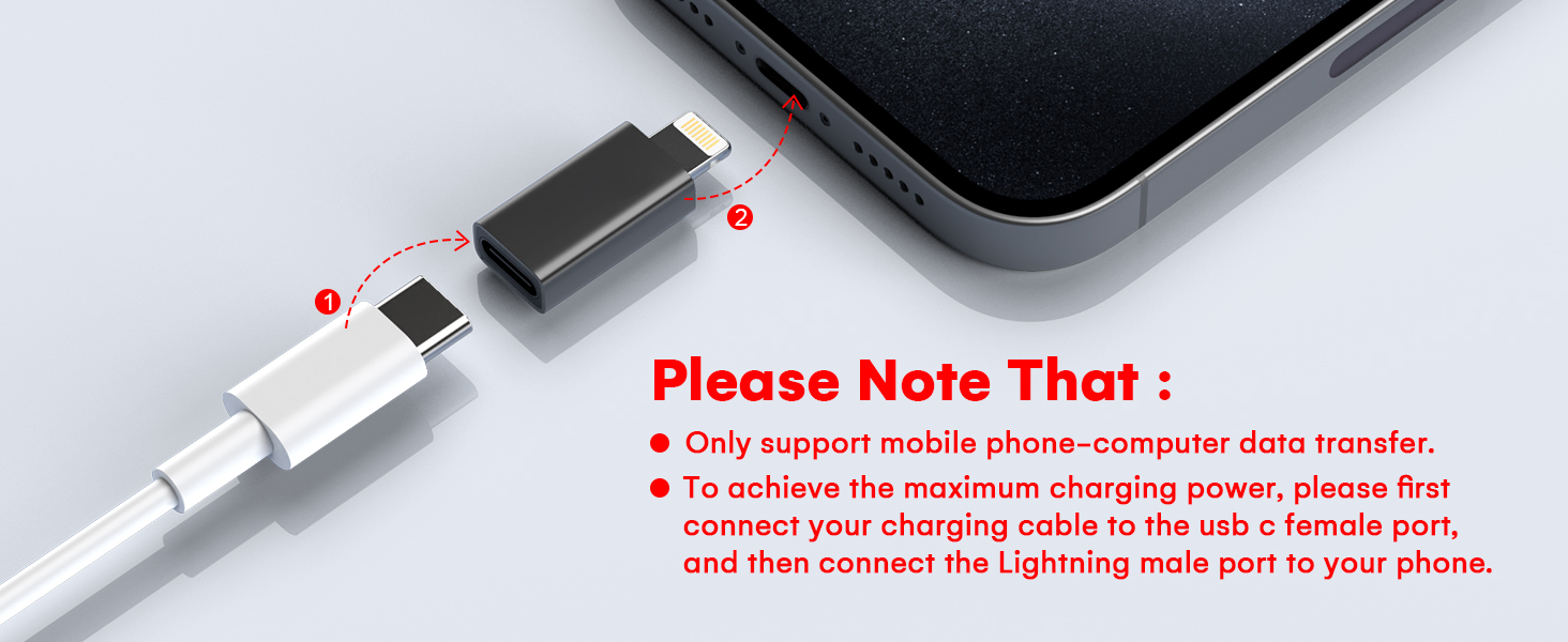 usbc to iphone adapter usb-c to lightning lightning to type c adapter usbc adapter for iphone