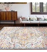 Rugshop Vintage Distressed Bohemian Area Rug 5' x 7' Gray