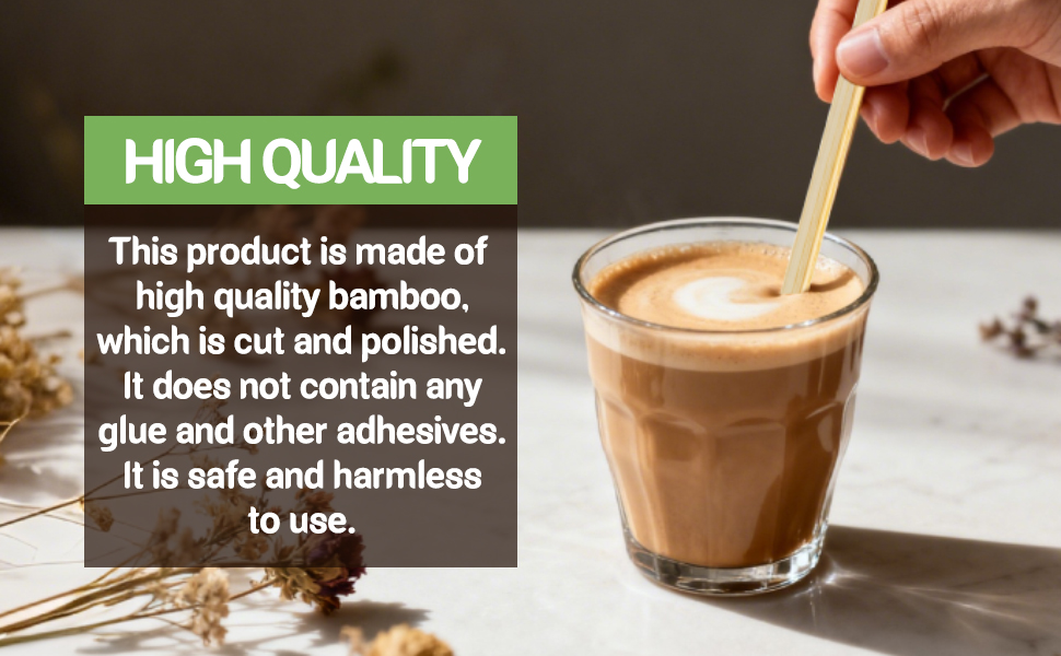 high quality bamboo stirrers