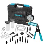 DURATECH 2 in 1 Brake Bleeder Kit, with Metal Handheld Vacuum Pump | Brake Fluid Bleeder Kit, Vac...