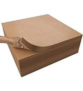 Kraft Paper Sheets - 15 x 15 in. - 480 Sheets of Brown Wrapping Paper – Heavy Duty Craft Paper fo...