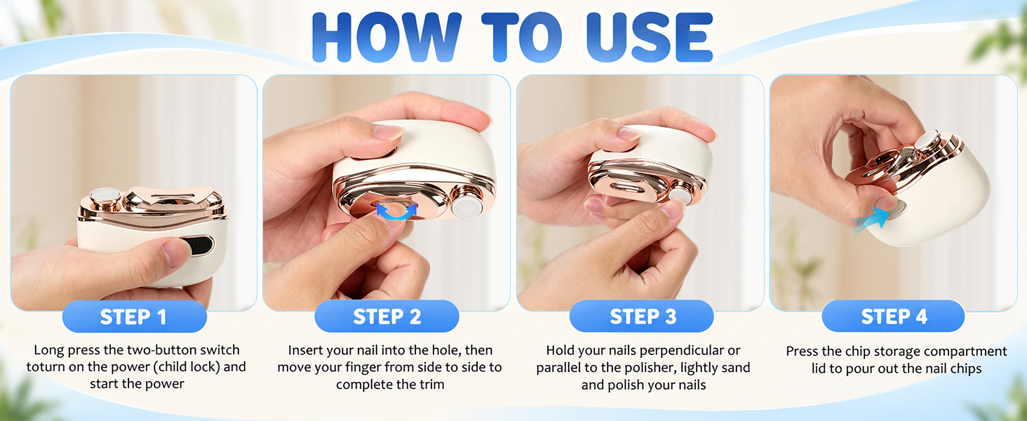 Electric Nail Clippers for Seniors &amp;amp;amp; Adults