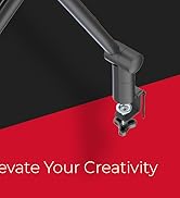 Live Streamer Arm BA311. A versatile arm for holding your mic, tablets, and DSLR camera.