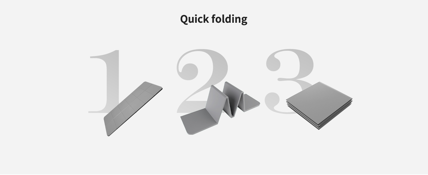 PROIRON foldable yoga mat