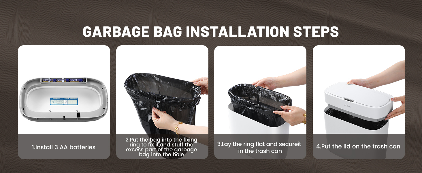 waterproof bathroom trash can · IPX5 trash can · bathroom waste basket with lid