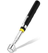 Rechabite 1 Piece 10LBs Telescoping Magnetic Pickup Tool, Magnet Stick Rod Extendable 7" to 30.5"...