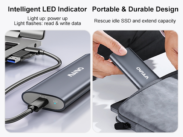  Solid State Drive reader usb-c to m.2 sata ssd adapter casing container shell docking station