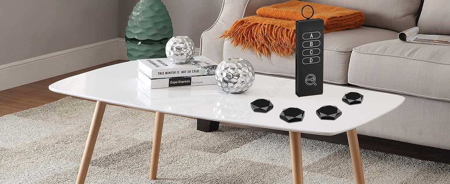 Luubom remote control with locator with sound