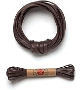 Premium Flat Waxed Cotton Boot Laces - Cobbler's Choice Shoe Laces - Durable and Beautiful!
