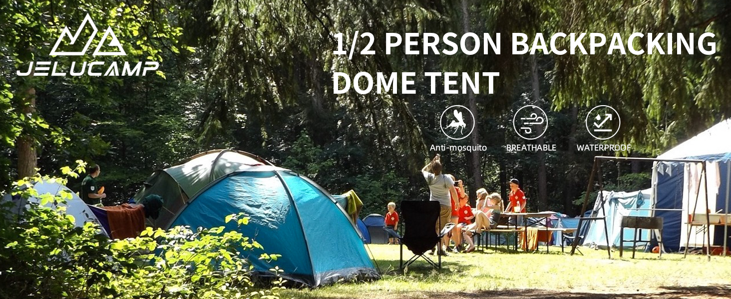 1/2 Person Backpacking dome tent