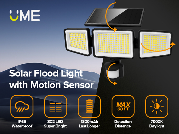 solar flood light