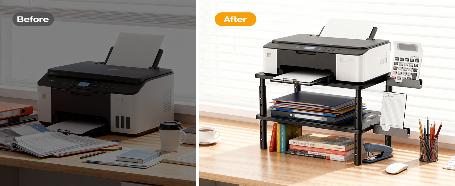 Canyora Computer Monitor Stand Riser with Storage