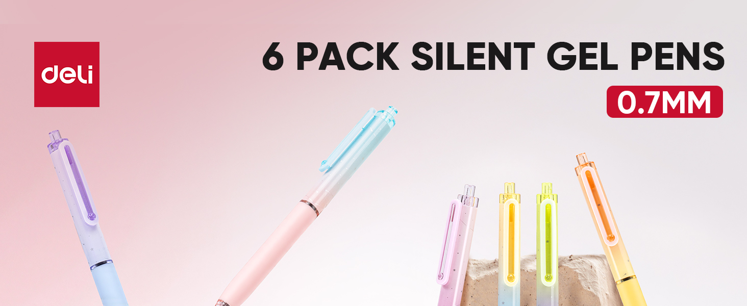 Silent Gel Pens