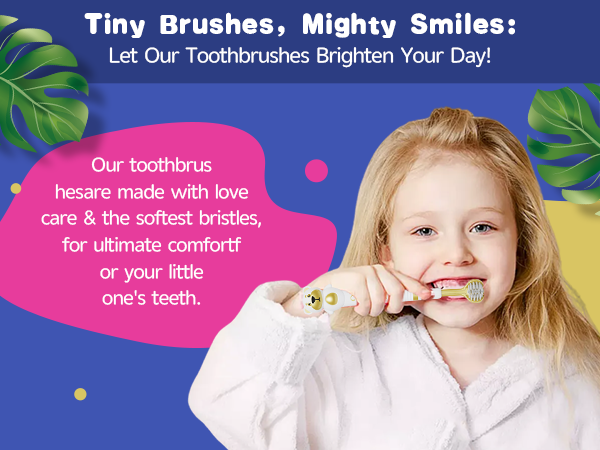 kids toothbrush 3 sided