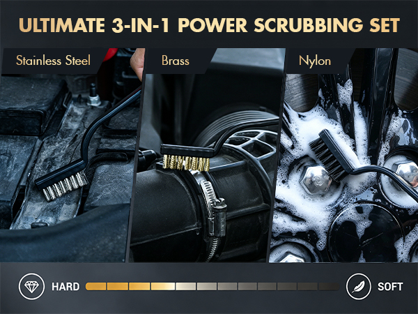 ULTIMATE 3-IN-1 POWER SCRUBBING SET
