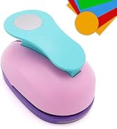 Jeemitery 3 inch Circle Hole Punch Crafts Lever Punch DIY Handmade Paper Puncher, 3 inch Circle C...