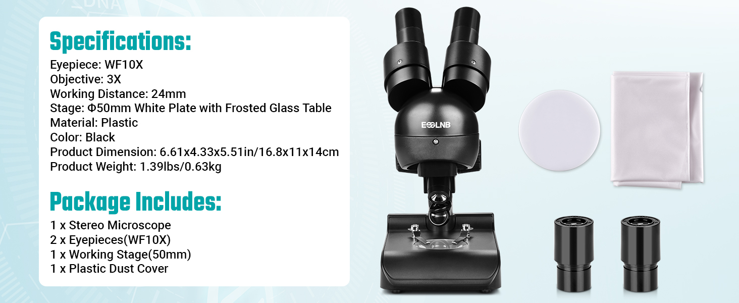 Mounted Binocular Stereo Microscope