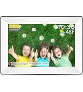SBUSFGT 10.1 Inch Digital Picture Frame WiFi Smart Digital Photo Frame 16GB Free Storage 1280 * 8...