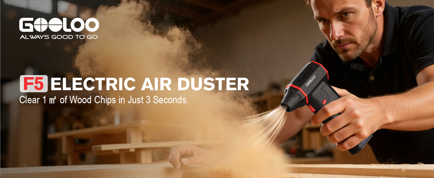 GOOLOO F5 ELECTRIC AIR DUSTER