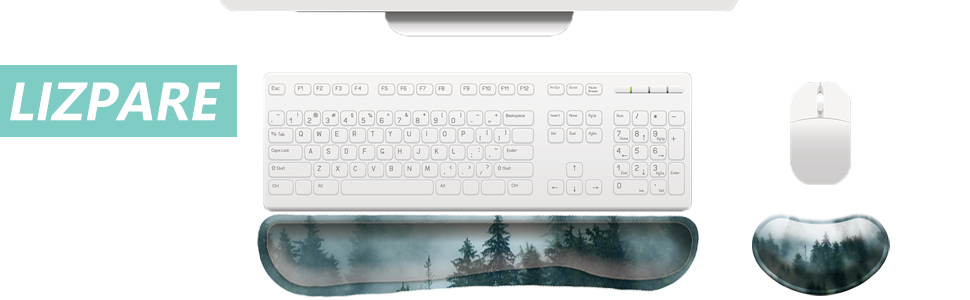 Keyboard Wrist Rest Mouse Wrist Support Set