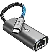 uni USB C to Ethernet Adapter, Driver Free RJ45 to USB C [Thunderbolt 3/4 Compatible], 1Gbps Type...