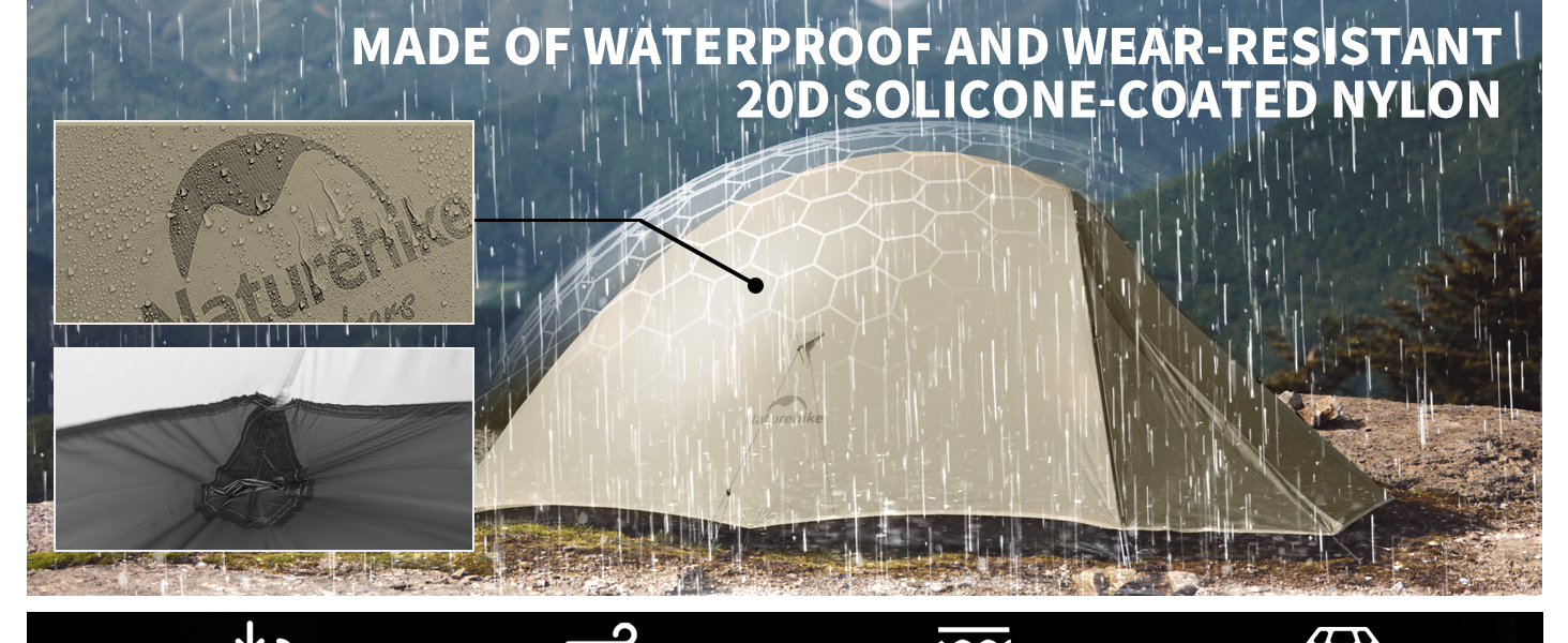 1 person backpacking tent