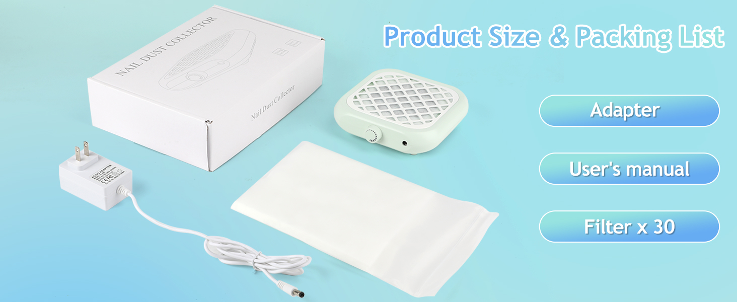 Mini Nail Dust Collector
