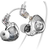 Jacuate Wired IEM Earbuds,S28 Gaming Headphones with 10mm Dynamic Driver for Deep Bass &amp; Crystal ...