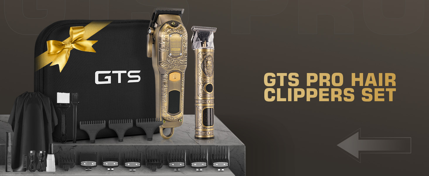 Professional Hair Clippers for Men Set