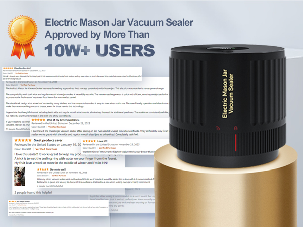 Vacuum Sealer for Jars