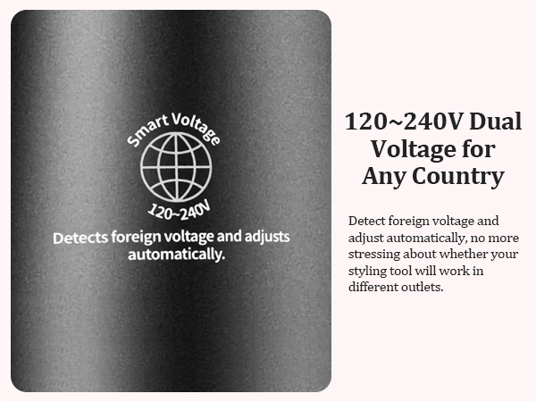 dual voltage hot air brush