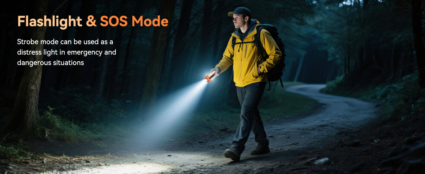 Rechargeable Camping Light with Stand