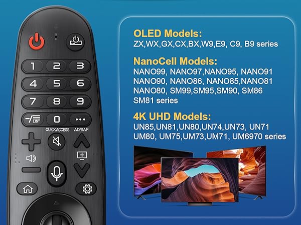 lg remote control for smart tv