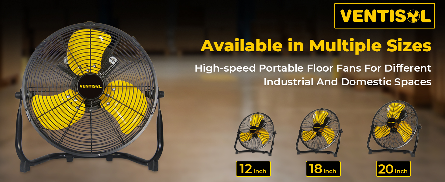 portaable floor fan