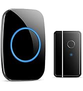 Door Chime When Door Opens, FullHouse Door Sensor Wireless Entry Alarm with 1000ft Range, 60 Chim...