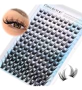 Pawotence Lash Clusters Wispy Eyelash Clusters 10-16mm Manga Individual Lashes Cluster Eyelash Ex...