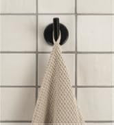 S&amp;T INC. Aura Waffle Bath Towels, 4 Pack, 30" x 60", Grey | Quick-Dry, 420GSM, Absorbent Microfib...