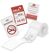 NIIMBOT Red&amp;Black Labels, Refill Sticker Papers Only Compatible with Pro Series Label Makers, Dua...