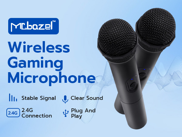 Mcbazel Wireless Gaming Microphone