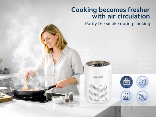 Mini Air Purifier for Bedroom