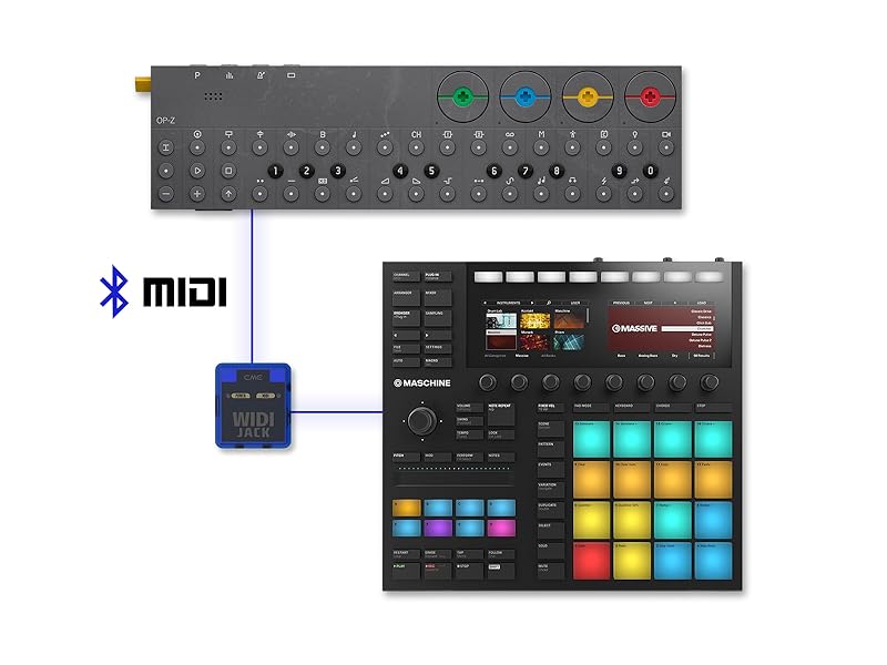 WIDI to Bluetooth MIDI enabled hardware