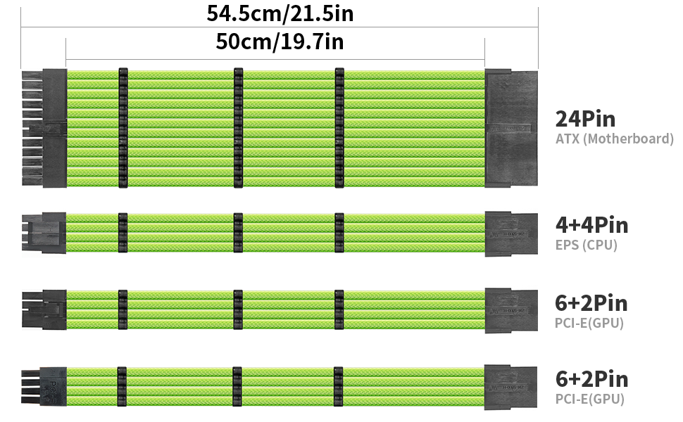 psu cable extension cable kit