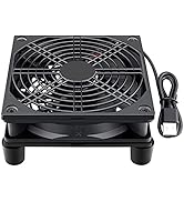 Wathai Cooling Case Fan for Receiver DVR Xbox TV Box Router 120mm x 25mm 5V USB Power