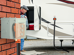 50 amp rv outlet box