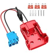 Azocek Power Wheels Adapter for Milwaukee M18 Battery with Wire Harness Connector Compatible with...